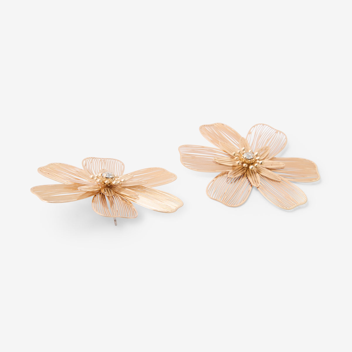 Boucles d'oreilles femme or et bronze Balaboosté Boucles d'oreilles femme or et bronze Or