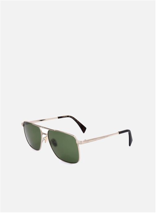 Lanvin Lunettes de soleil homme or et bronze