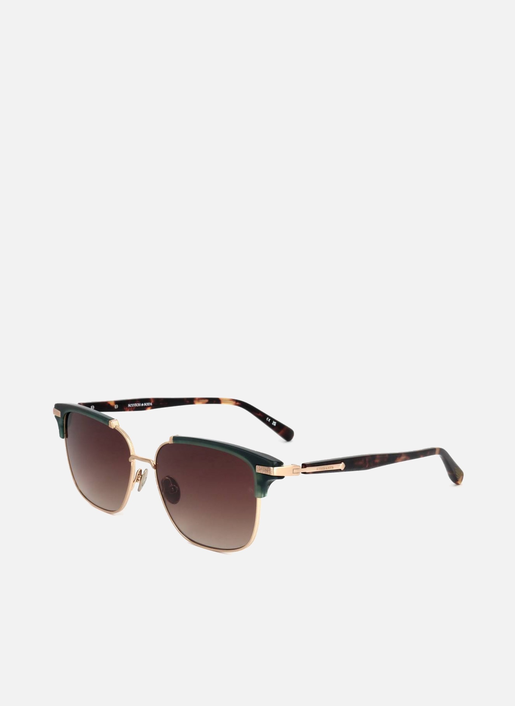 Lunettes de soleil homme or et bronze Scotch & Soda Lunettes de soleil homme or et bronze Or