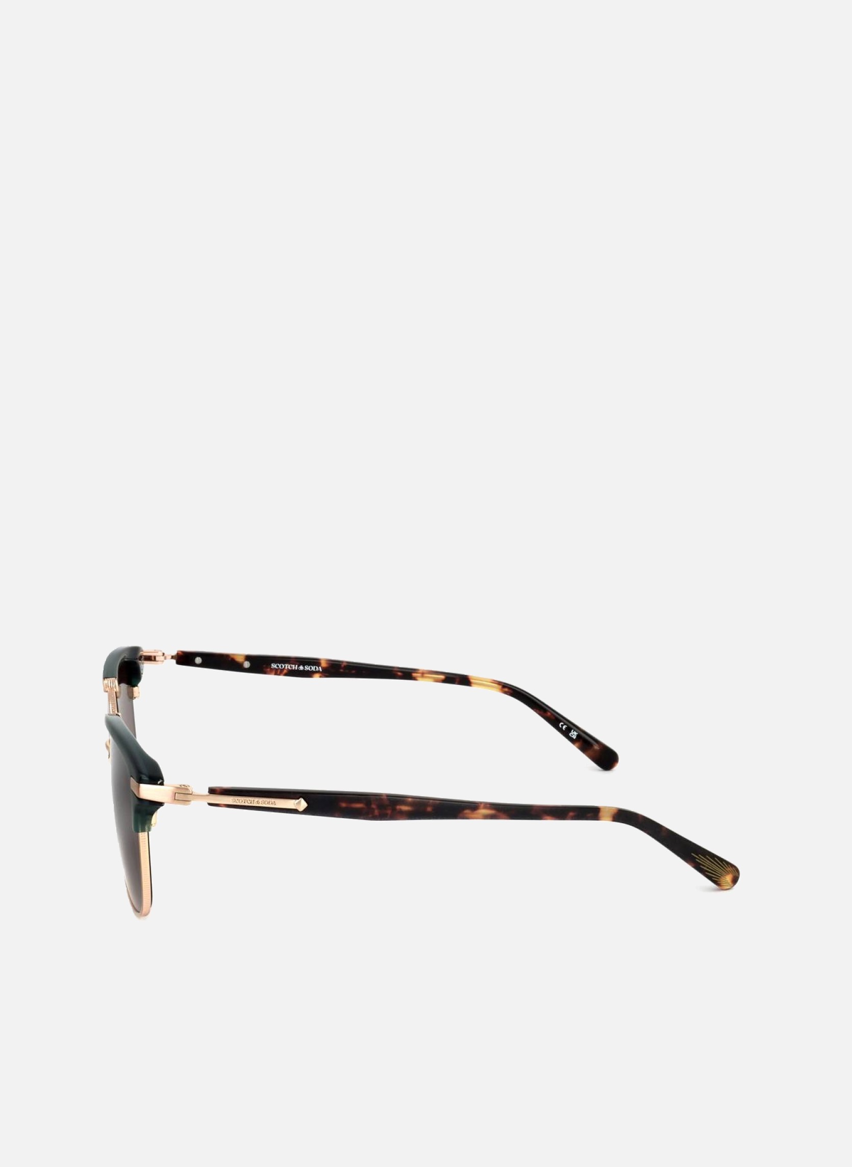 Lunettes de soleil homme or et bronze Scotch & Soda Lunettes de soleil homme or et bronze Or