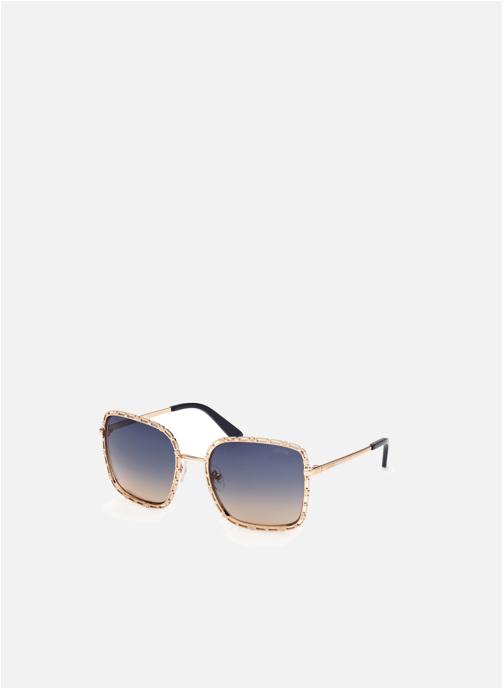Guess Lunettes de soleil femme or et bronze