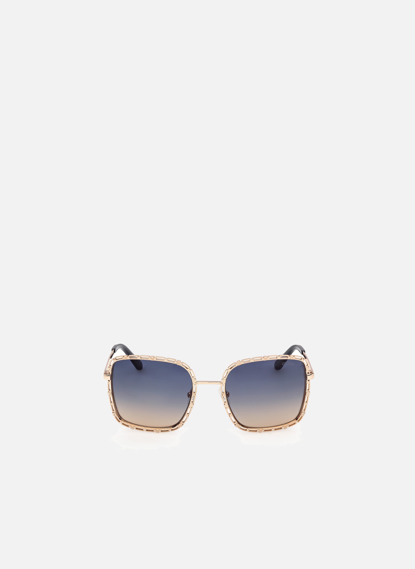 Lunettes de soleil femme or et bronze Guess Lunettes de soleil femme or et bronze Or