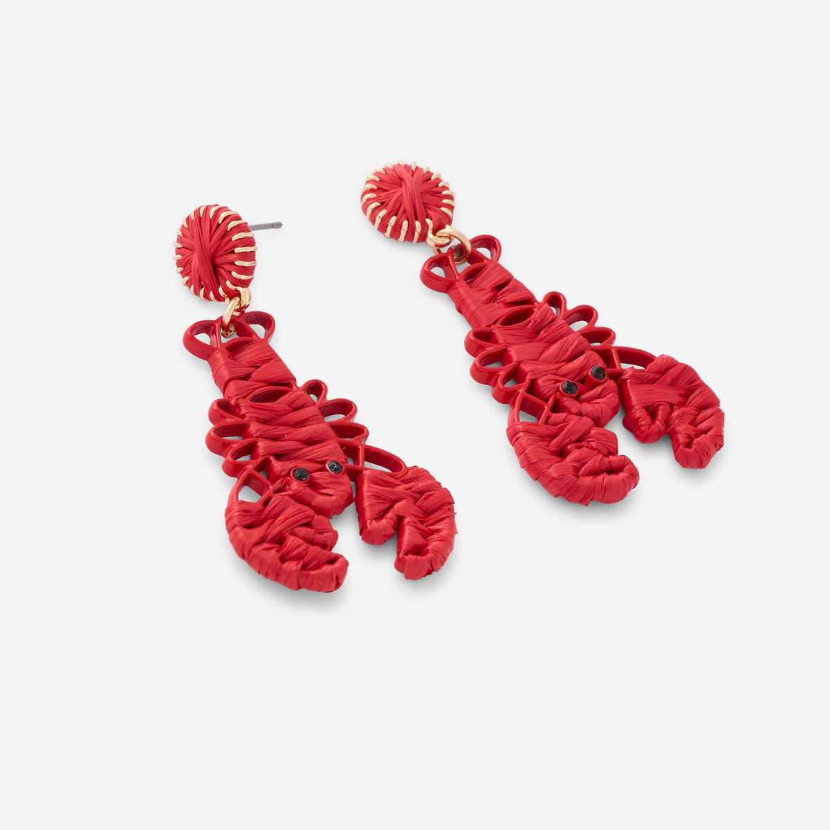 Boucles d'oreilles femme rouge Balaboosté Boucles d'oreilles femme rouge Rouge