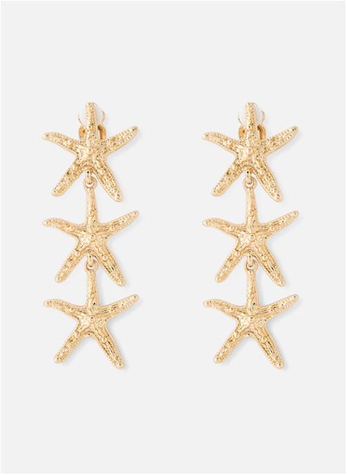 Balaboosté Boucles d'oreilles femme or et bronze