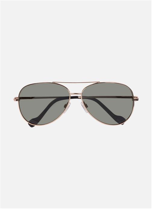 Isotoner Lunettes de soleil femme or et bronze