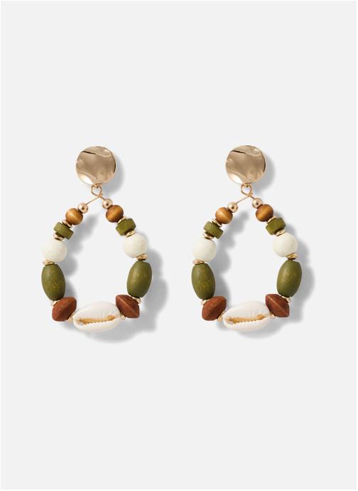 Balaboosté Boucles d'oreilles femme vert
