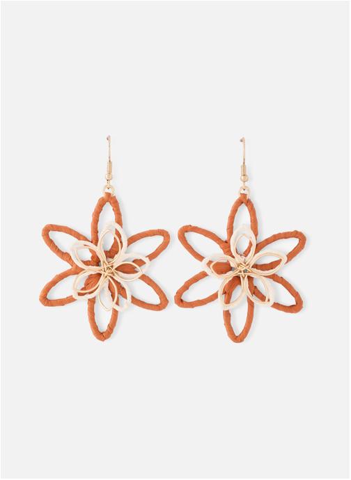 Balaboosté Boucles d'oreilles femme orange