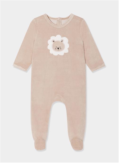 KIMBALOO Gigoteuses Pyjama, dors bien - KIM1_DBPON_VEL_LION garçon beige