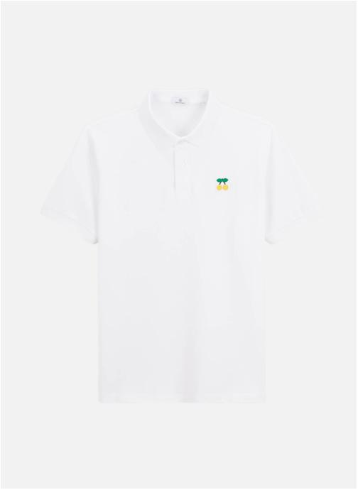 Serge Blanco Polos Polo MC homme blanc