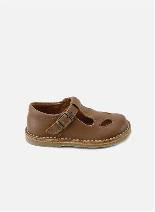 Eli 1957 Ballerines Salomés en cuir 25025AN-CAPRICORNIO-CARAMELLO Marron garçon marron