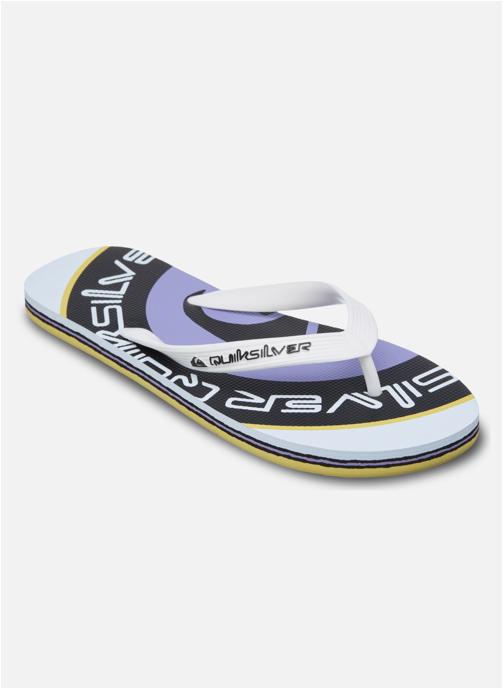 Quiksilver Tongs Molokai Screen homme blanc