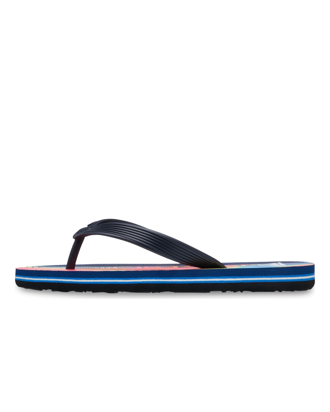 Tongs Molokai Art garçon bleu Quiksilver Tongs Molokai Art garçon bleu Bleu