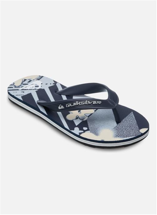 Quiksilver Tongs Molokai Art garçon bleu