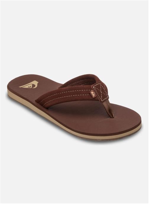 Quiksilver Sandales et mules Carver Suede homme marron
