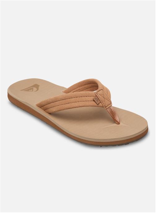 Quiksilver Sandales et mules Carver Suede homme beige
