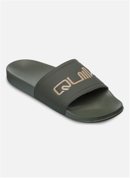 Quiksilver Sandales et mules Sessions Slide homme vert