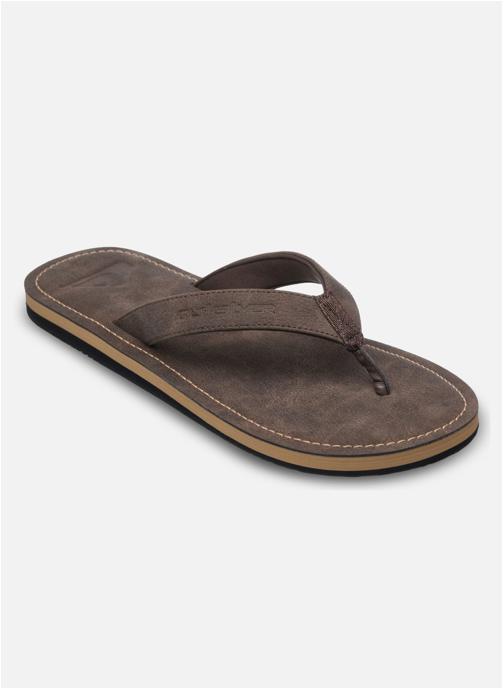 Quiksilver Sandales et mules Molokai Nubuck homme marron