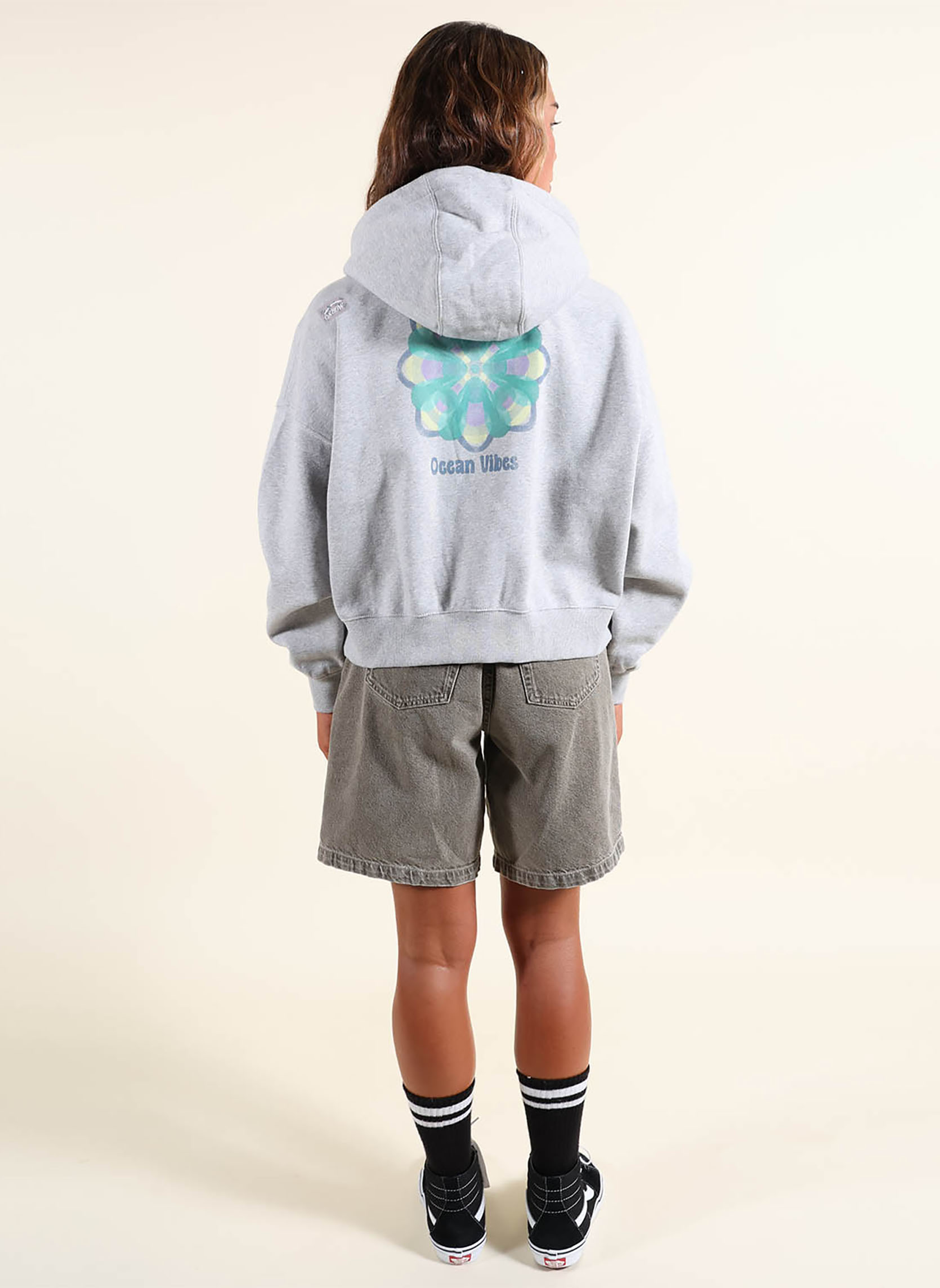 Sweats à capuche WATERLILY femme gris Oxbow Sweats à capuche WATERLILY femme gris Gris