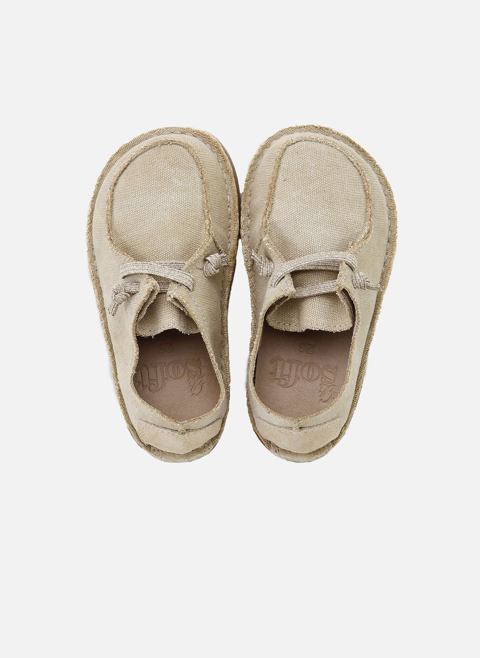 Mocassins Derbies cuir 16719AN-LONA-ECOWORLD-BEIGE Beig garçon beige Eli 1957 Mocassins Derbies cuir 16719AN-LONA-ECOWORLD-BEIGE Beig garçon beige Beige