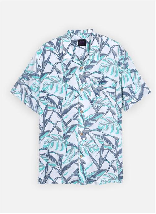 Oxbow Chemises TROPICS homme blanc