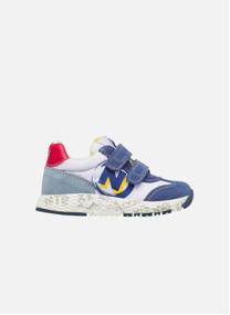 Baskets basses Sneakers JESKO 2 VL. Marine-Blanc-Bleu clair garçon bleu