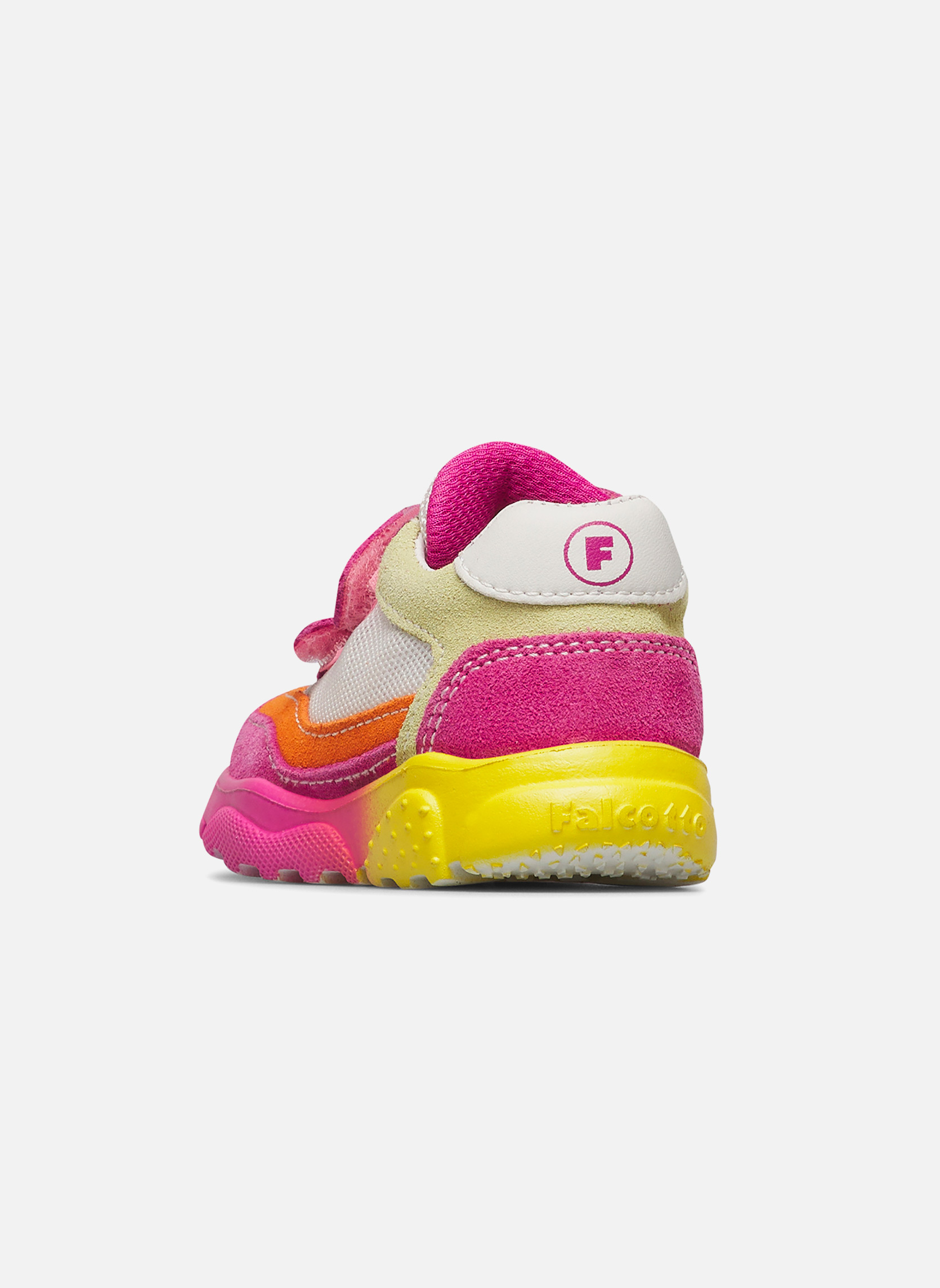Baskets basses Sneakers AMANTEA 2 VL. Céleste-Blanc garçon rose Falcotto Baskets basses Sneakers AMANTEA 2 VL. Céleste-Blanc garçon rose Rose fluo