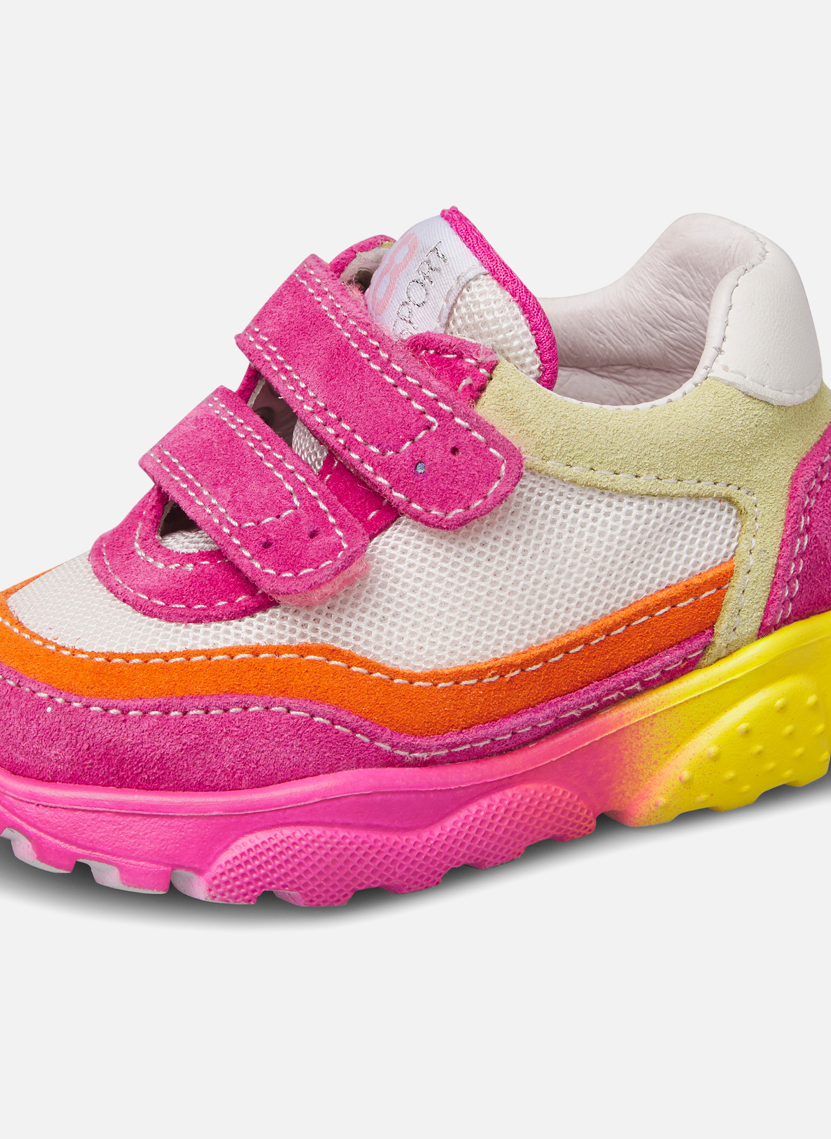 Baskets basses Sneakers AMANTEA 2 VL. Céleste-Blanc garçon rose Falcotto Baskets basses Sneakers AMANTEA 2 VL. Céleste-Blanc garçon rose Rose fluo