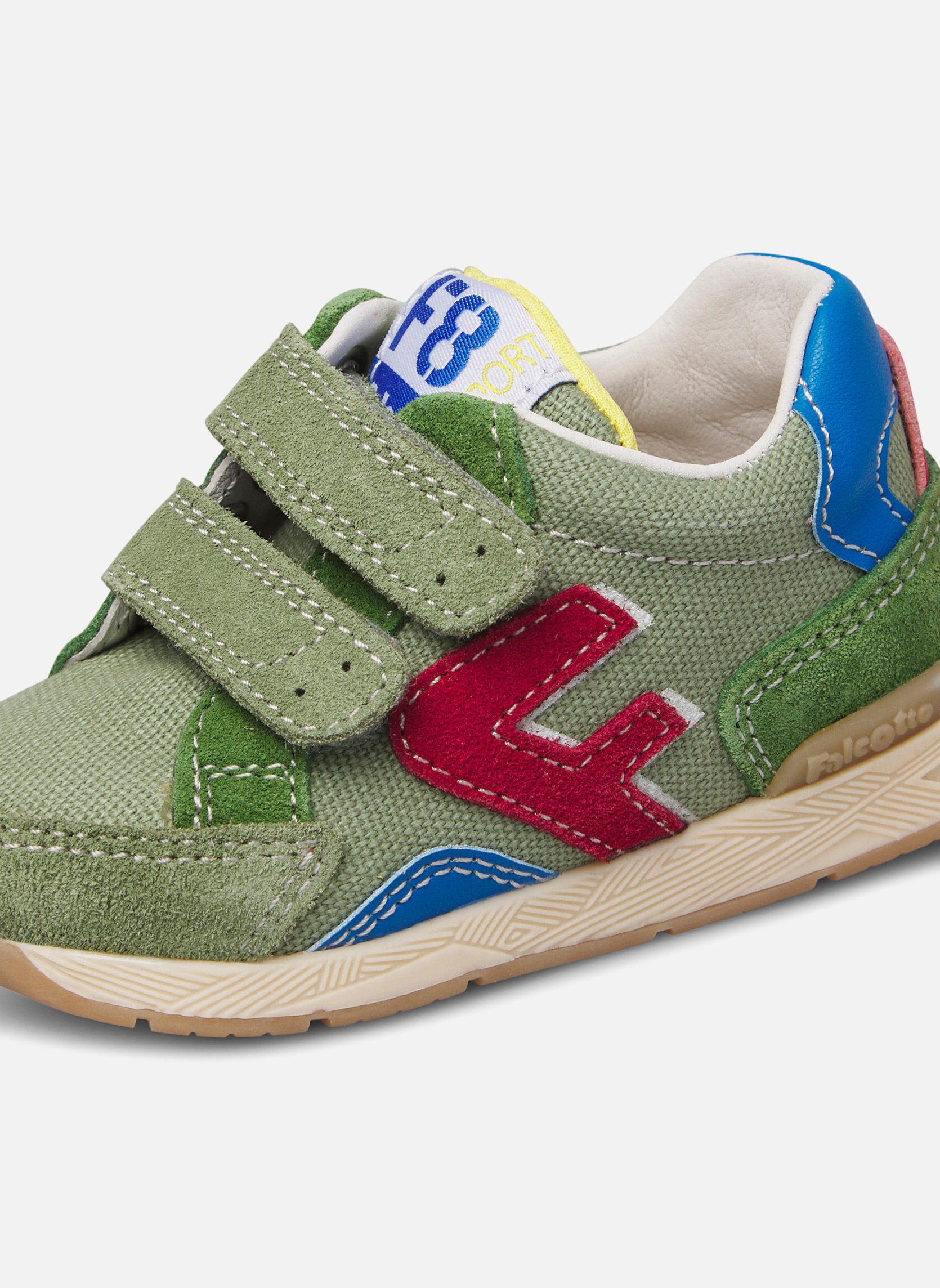 Baskets basses Sneakers NAERIS VL. Vert-Bleu garçon vert Falcotto Baskets basses Sneakers NAERIS VL. Vert-Bleu garçon vert Vert