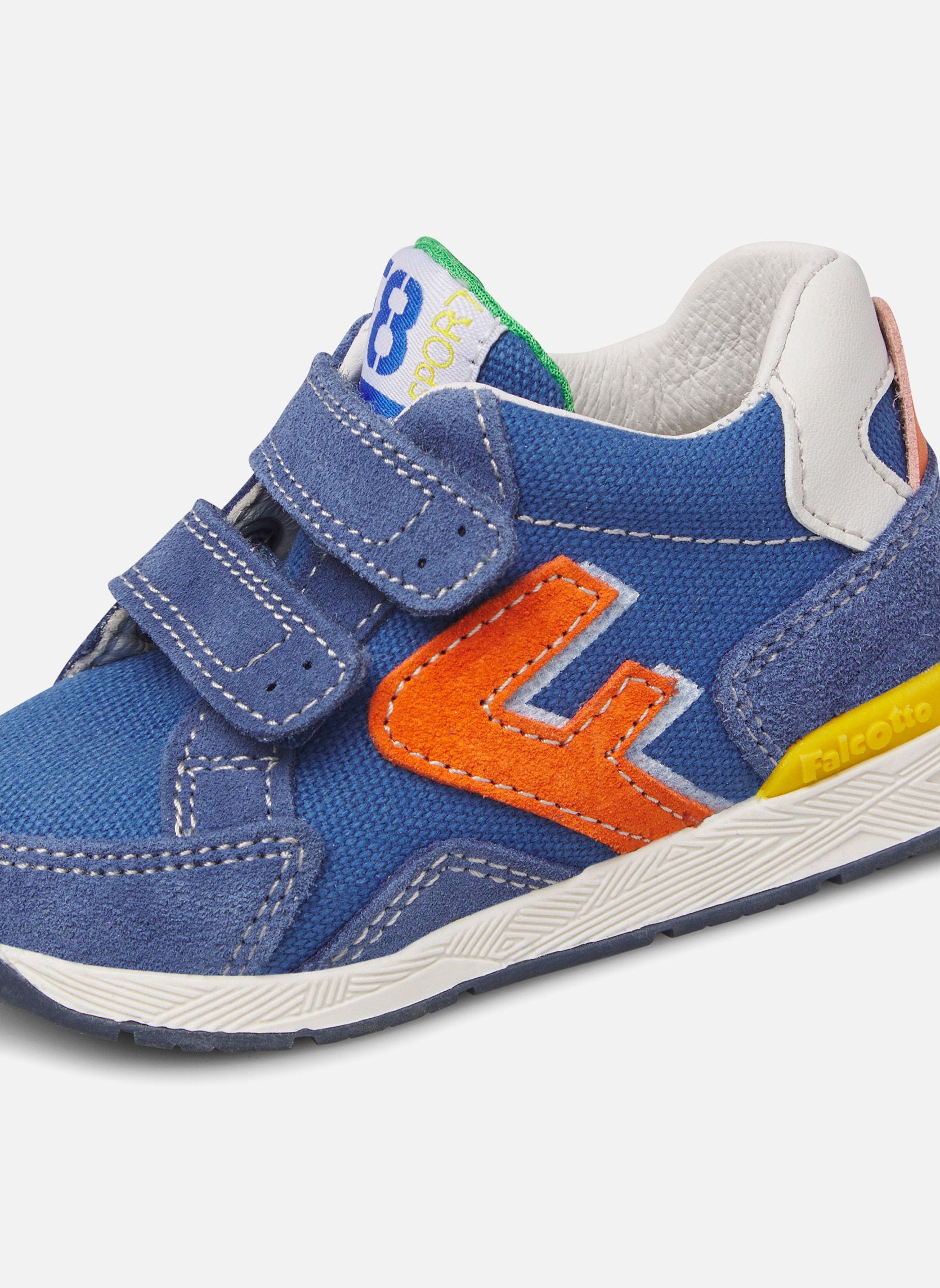 Baskets basses Sneakers NAERIS VL. Vert-Bleu garçon bleu Falcotto Baskets basses Sneakers NAERIS VL. Vert-Bleu garçon bleu Bleu pétrole