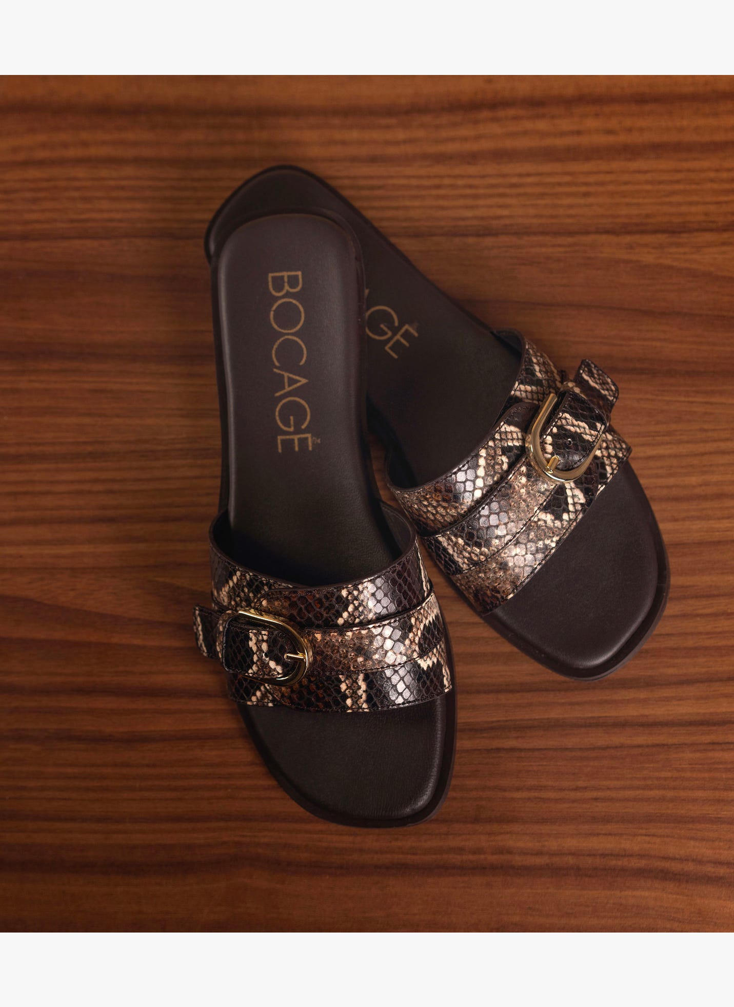 Mules WILLIANA femme marron Bocage Mules WILLIANA femme marron Marron