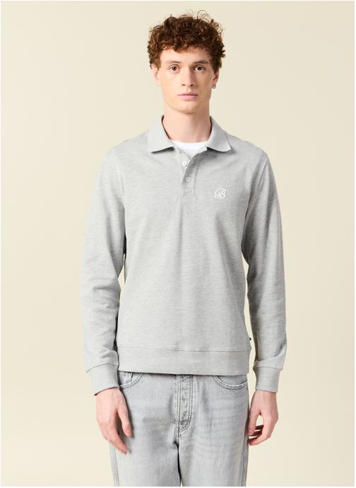 Bonobo Sweats à capuche SWEATPOLOH homme gris