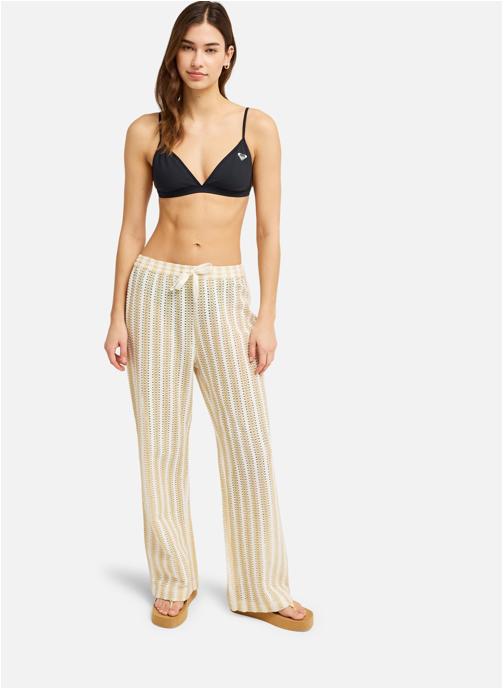 Roxy Pantalons droit Moana Story femme beige