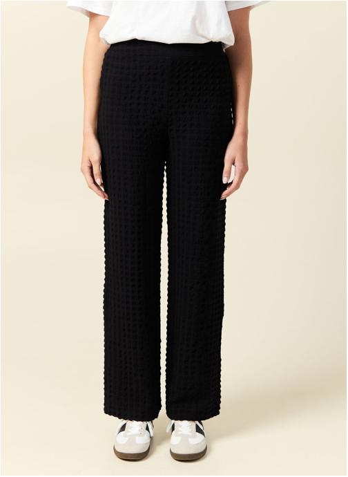 Bonobo Pantalons droit VICHYPANF femme noir