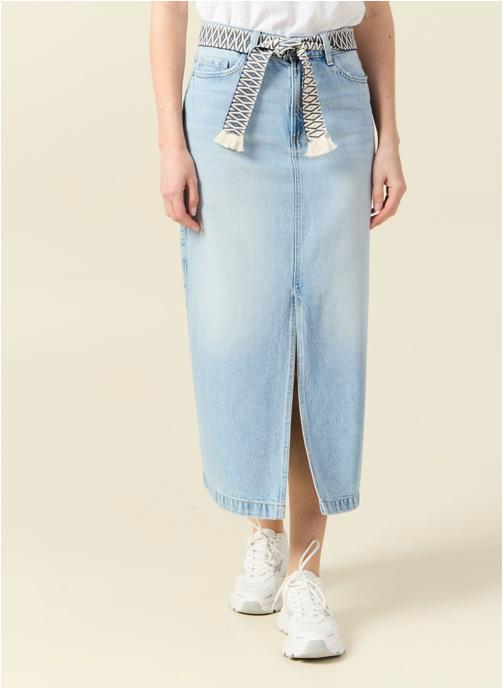 Bonobo Jupes mi-longues DENIMJUDF femme bleu