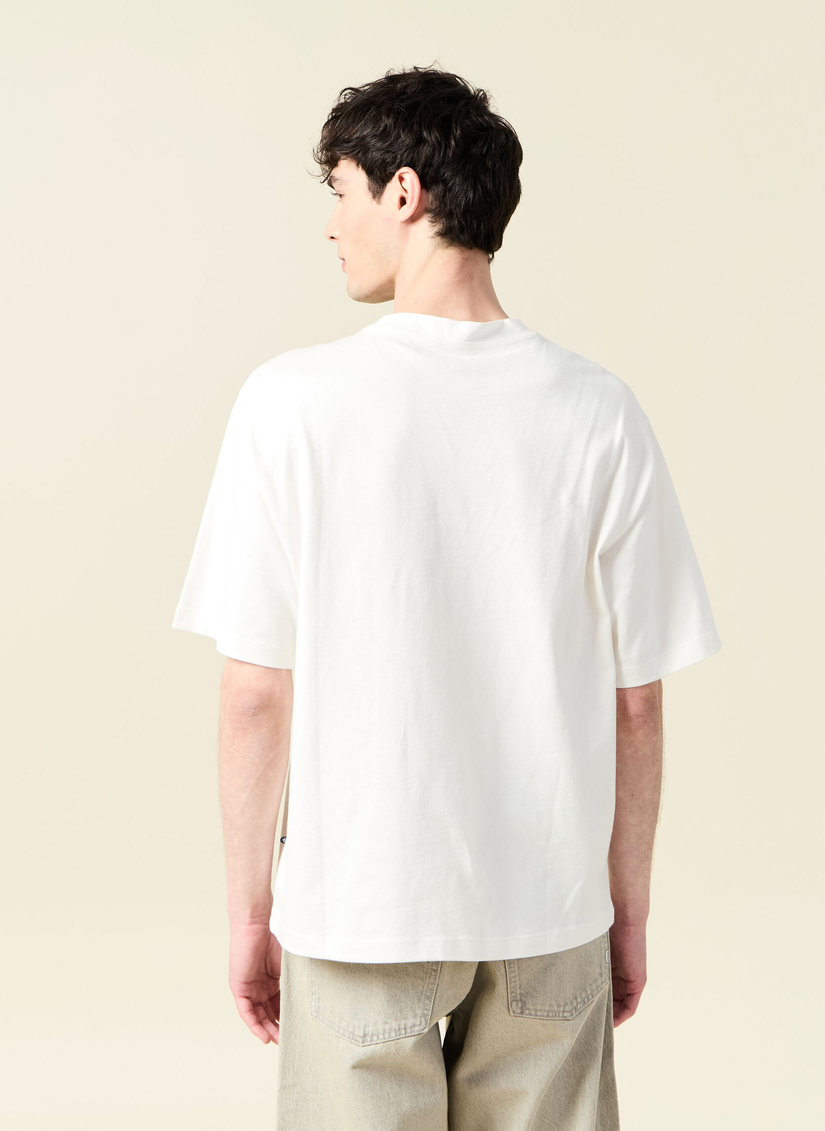 Tee-shirts TEESURPLUS1H homme blanc Bonobo Tee-shirts TEESURPLUS1H homme blanc Blanc