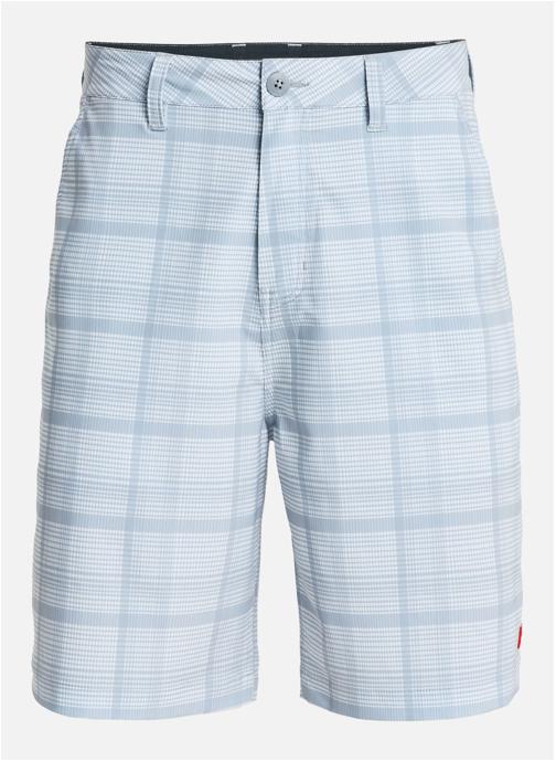 Quiksilver Shorts de bain YG Check In Amphibian 21 homme gris