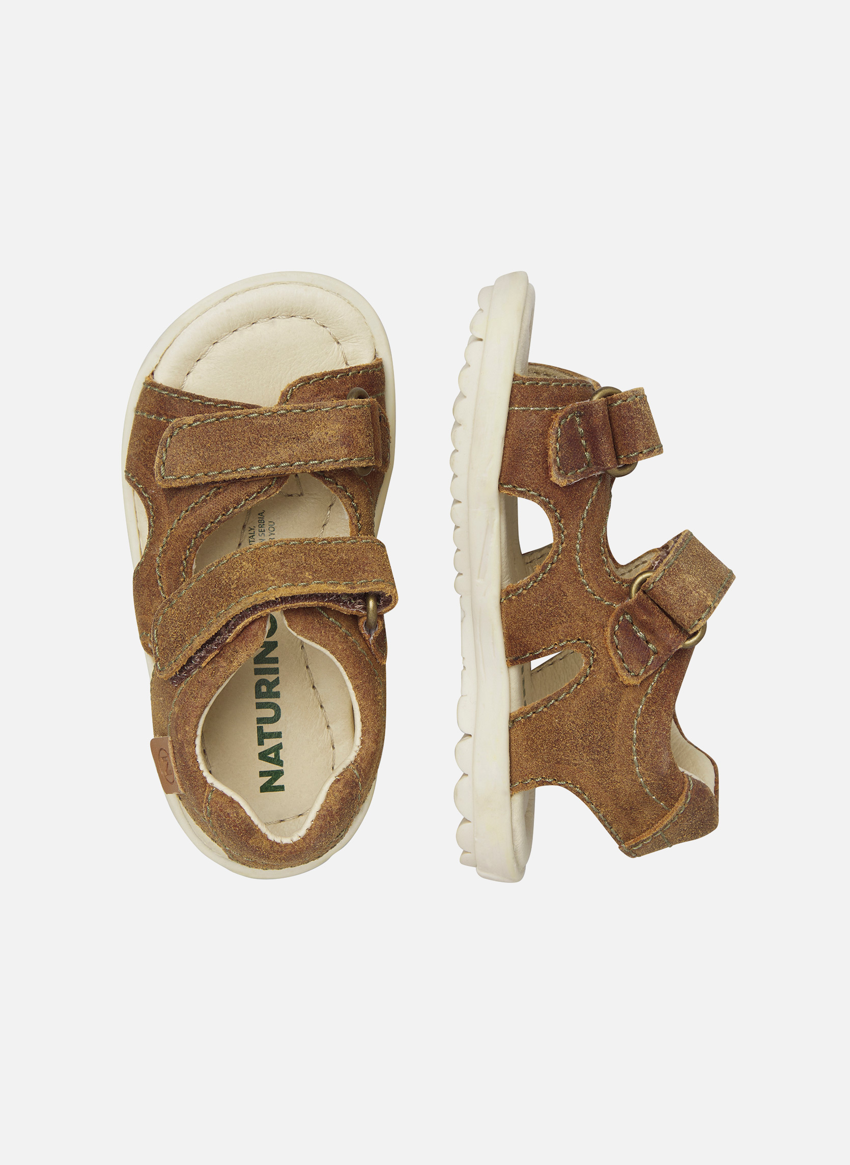Sandales Sandales SKY Cognac- garçon beige Naturino Sandales Sandales SKY Cognac- garçon beige Beige