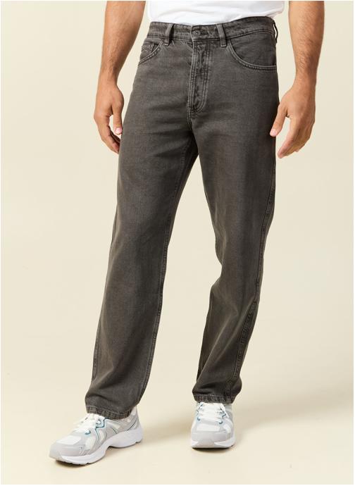 Bonobo Jeans droit RELAX-COLOR homme gris