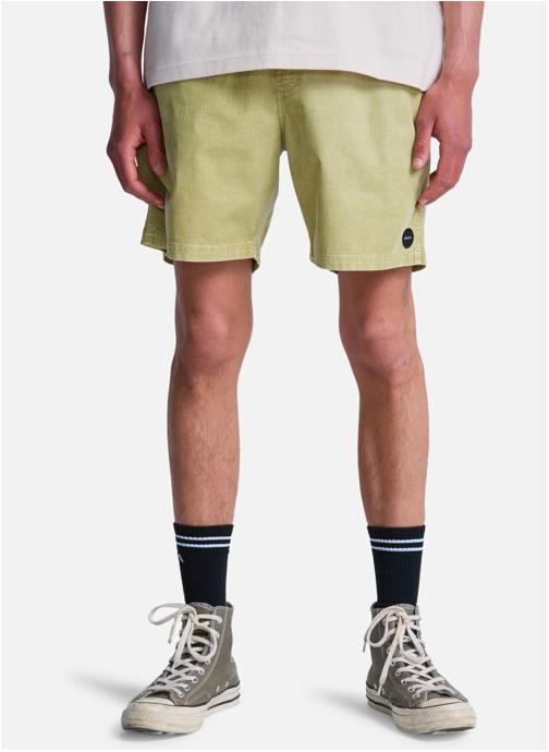 RVCA Shorts Escape Elastic Cord homme vert