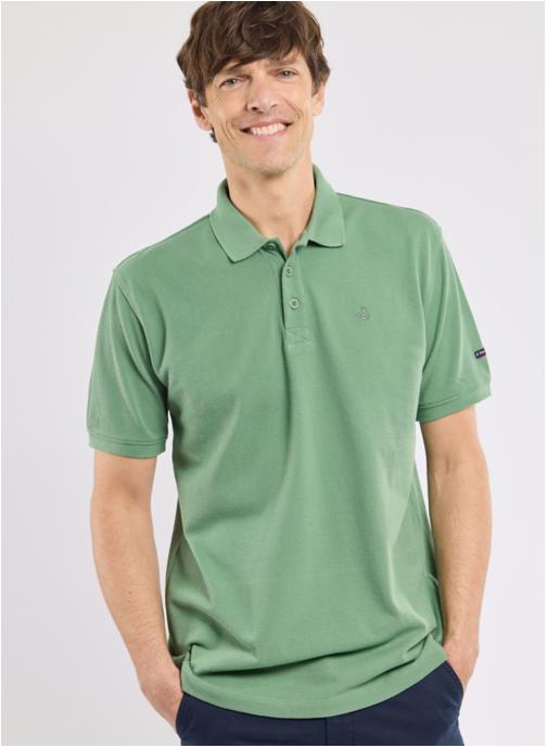 Armor Lux Polos Polo 75045 blanc homme vert
