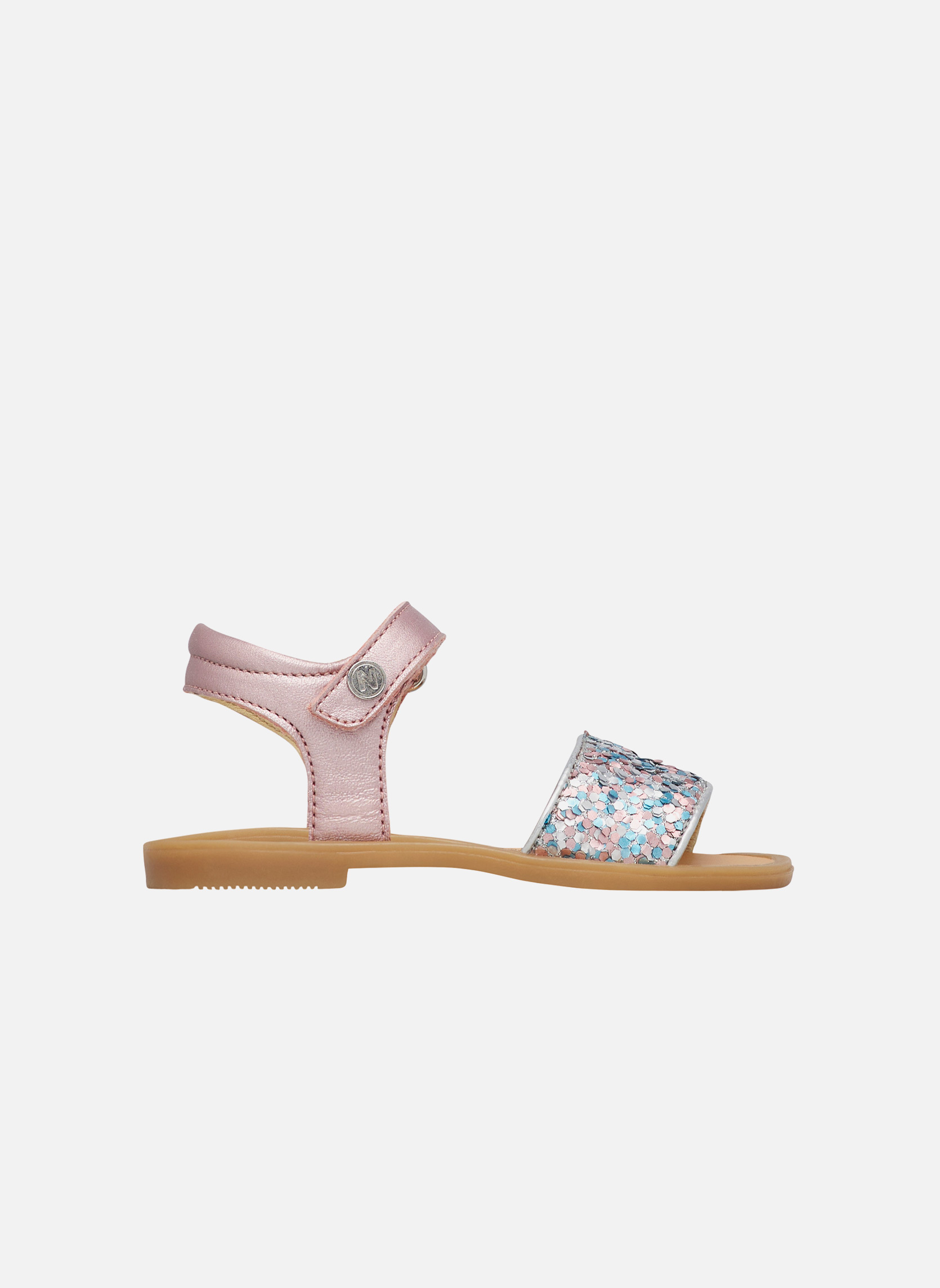 Sandales Sandales NIAE Platine- fille rose Naturino Sandales Sandales NIAE Platine- fille rose Rose clair