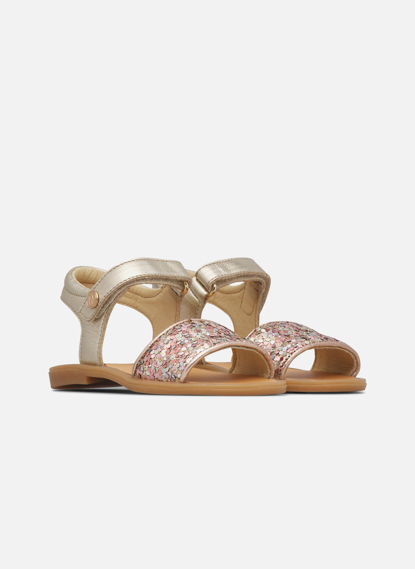 Sandales Sandales NIAE Platine- fille gris Naturino Sandales Sandales NIAE Platine- fille gris Gris clair