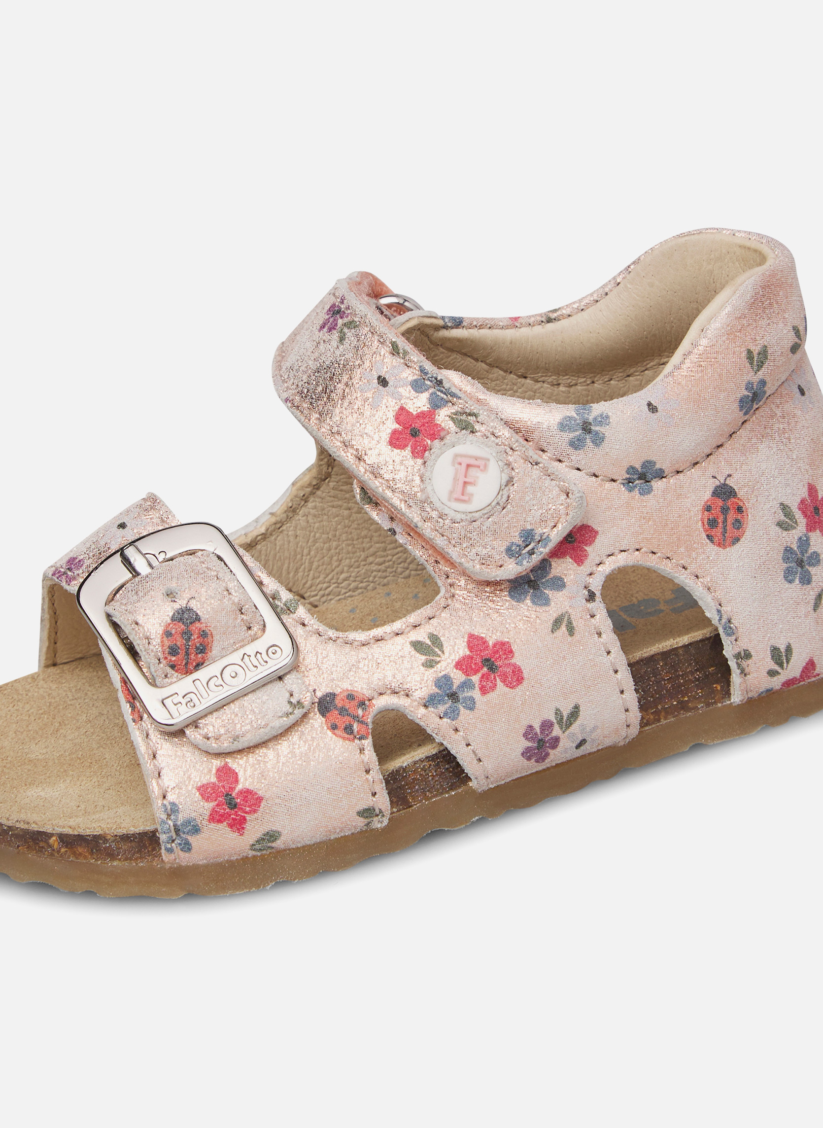 Sandales Sandales BEA Rose poudré- fille rose Falcotto Sandales Sandales BEA Rose poudré- fille rose Rose clair