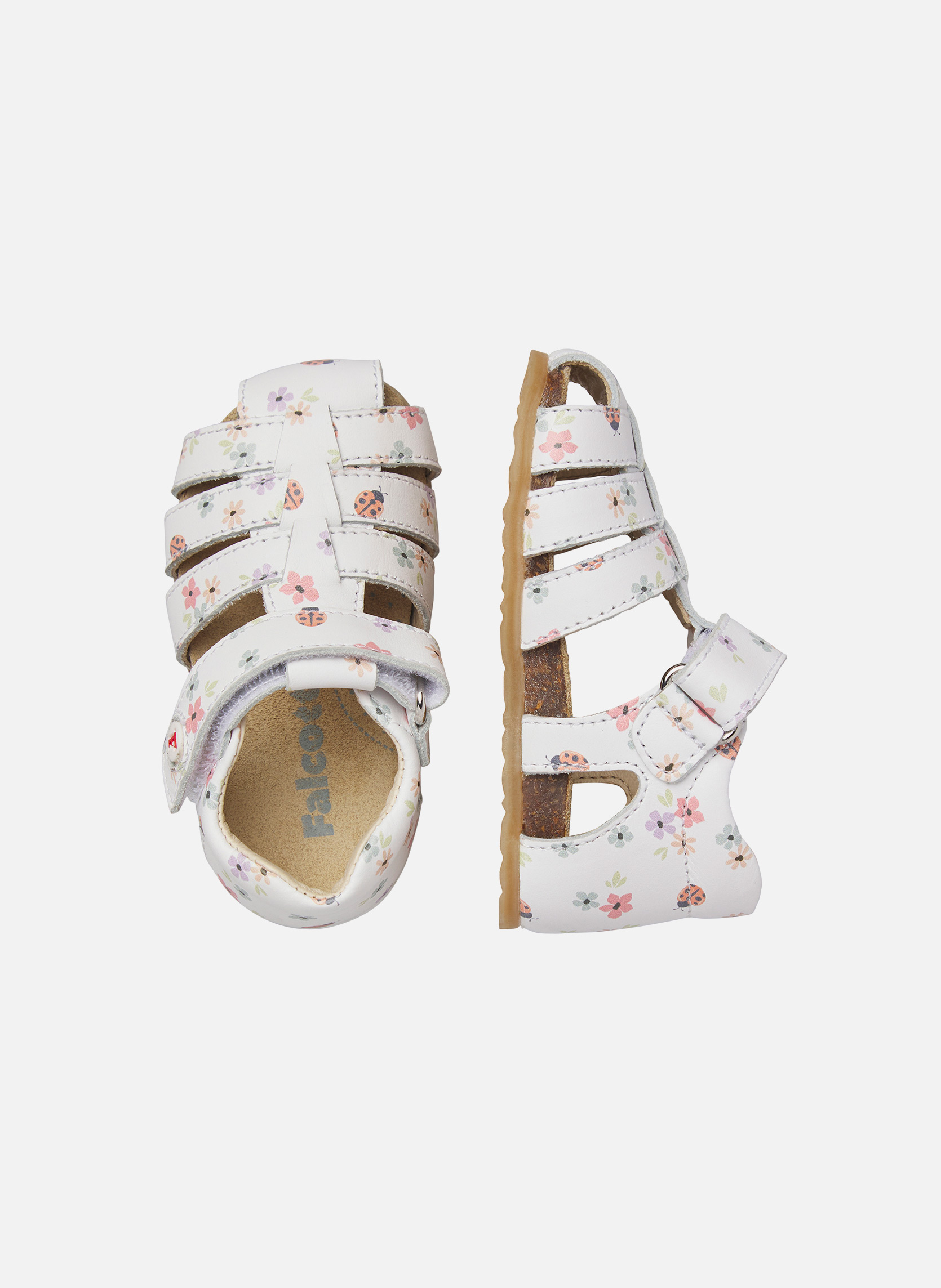 Sandales Sandales ALBY Blanc- fille blanc Falcotto Sandales Sandales ALBY Blanc- fille blanc Blanc