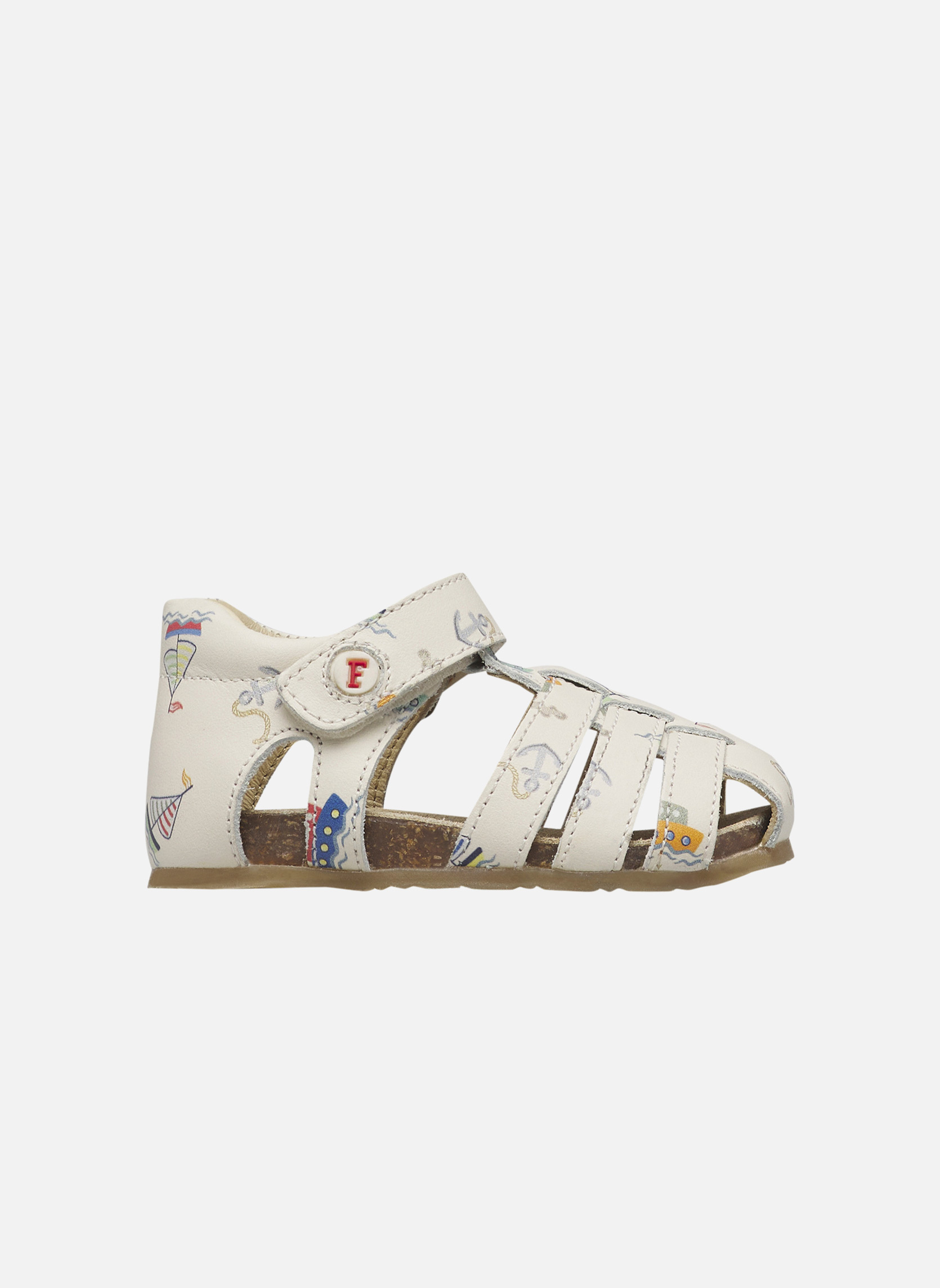 Sandales Sandales ALBY Blanc crème- garçon blanc Falcotto Sandales Sandales ALBY Blanc crème- garçon blanc Blanc