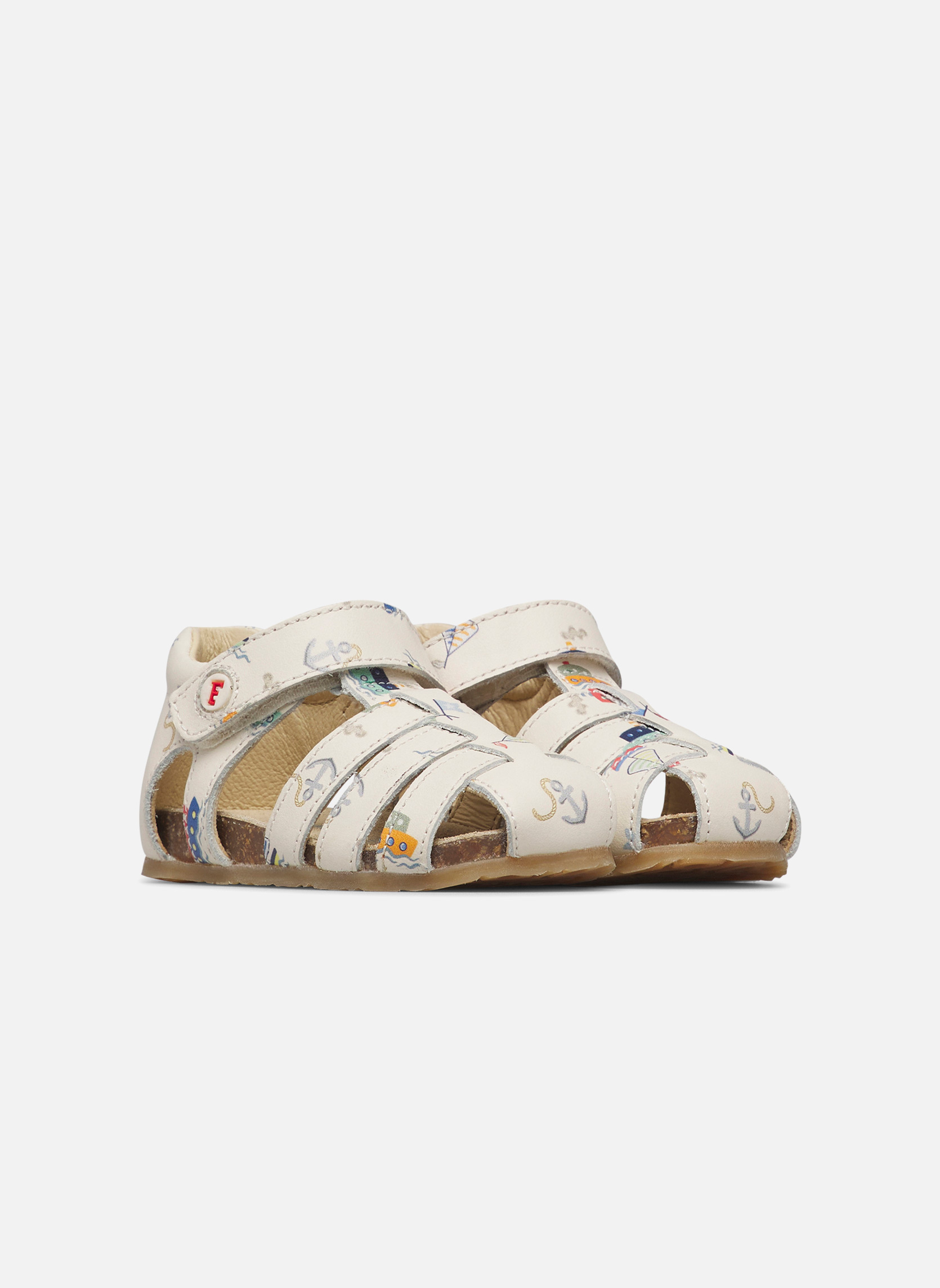 Sandales Sandales ALBY Blanc crème- garçon blanc Falcotto Sandales Sandales ALBY Blanc crème- garçon blanc Blanc