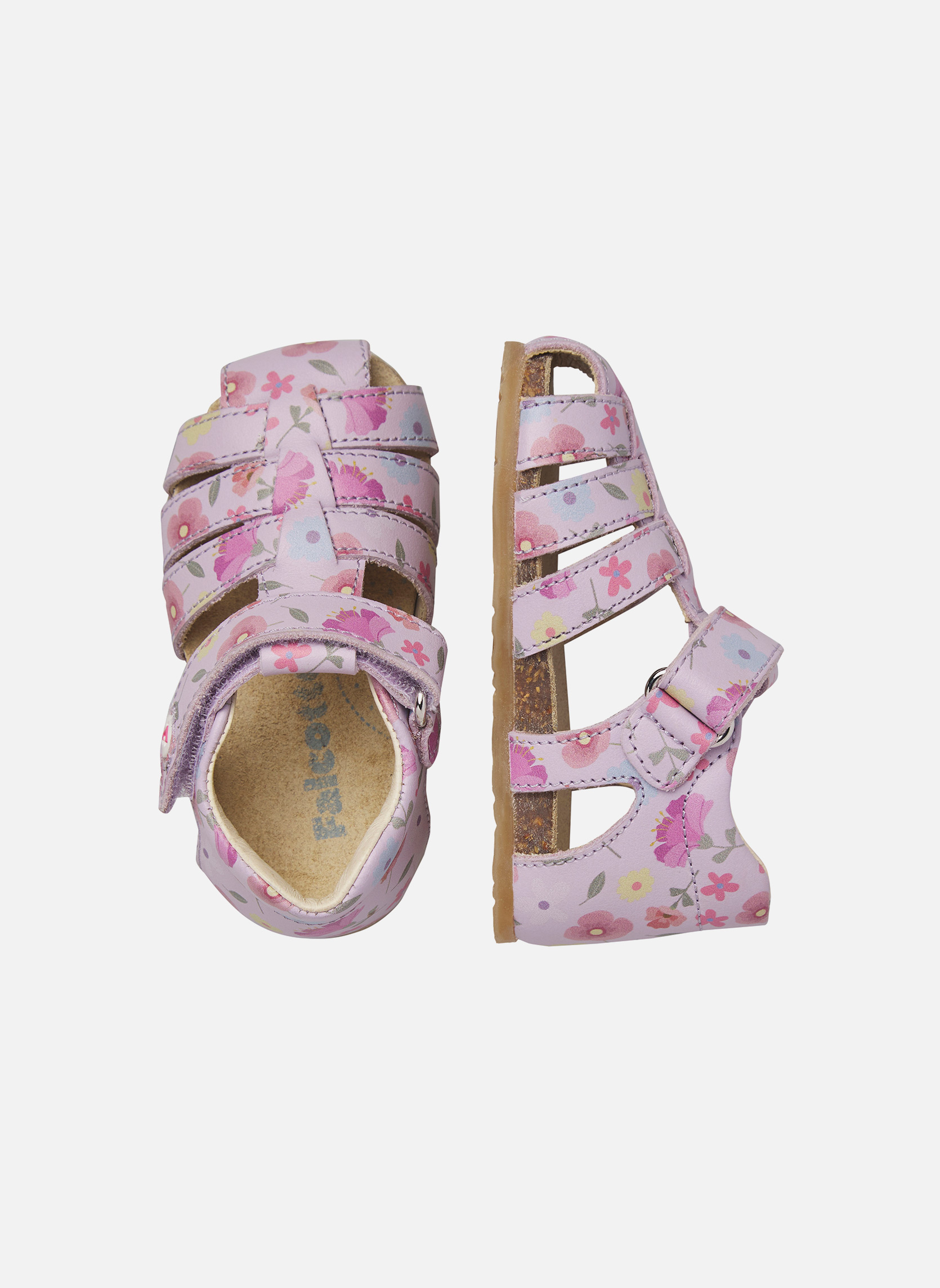 Sandales Sandales ALBY Blanc- fille violet Falcotto Sandales Sandales ALBY Blanc- fille violet Violet
