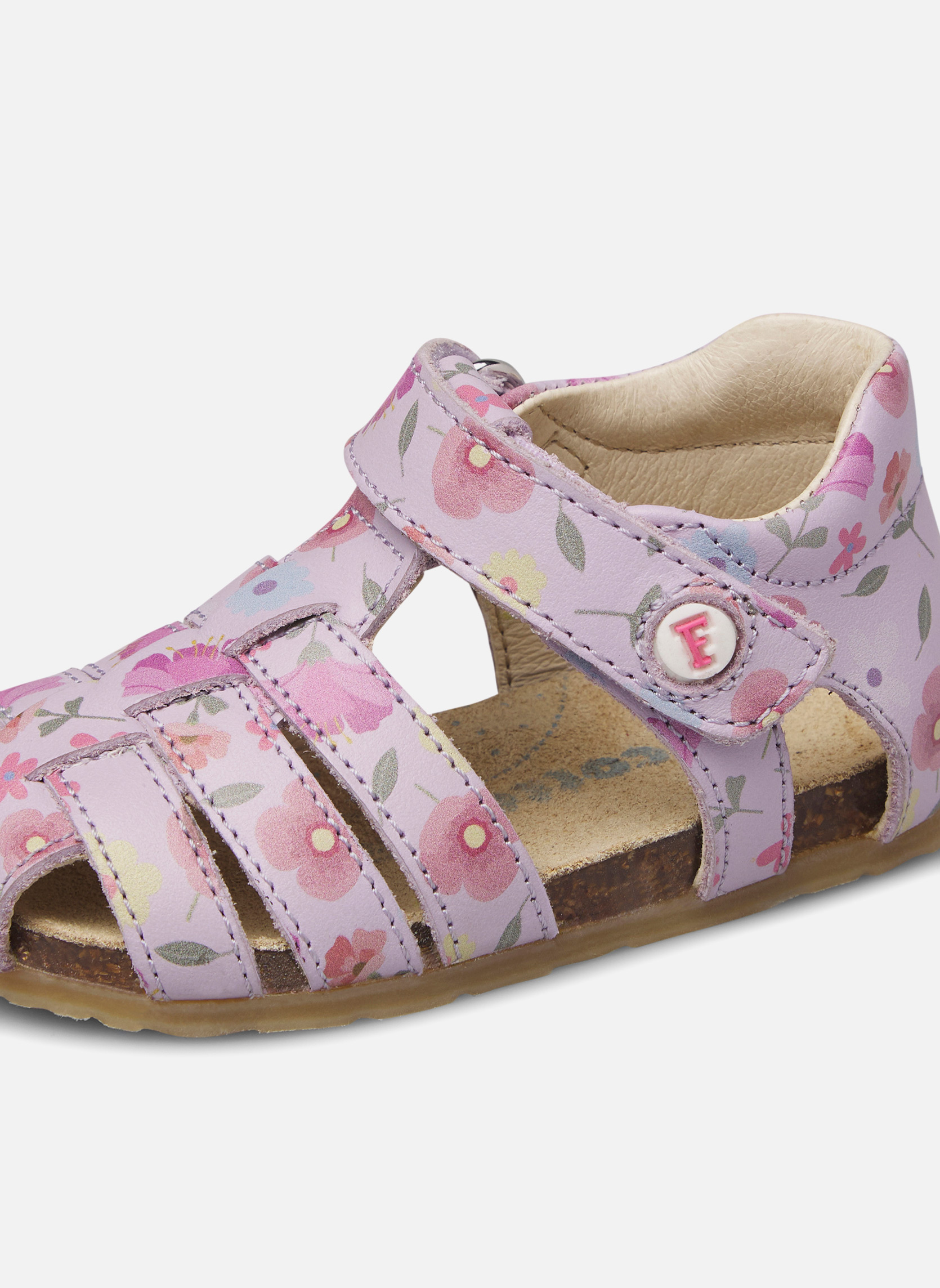 Sandales Sandales ALBY Blanc- fille violet Falcotto Sandales Sandales ALBY Blanc- fille violet Violet