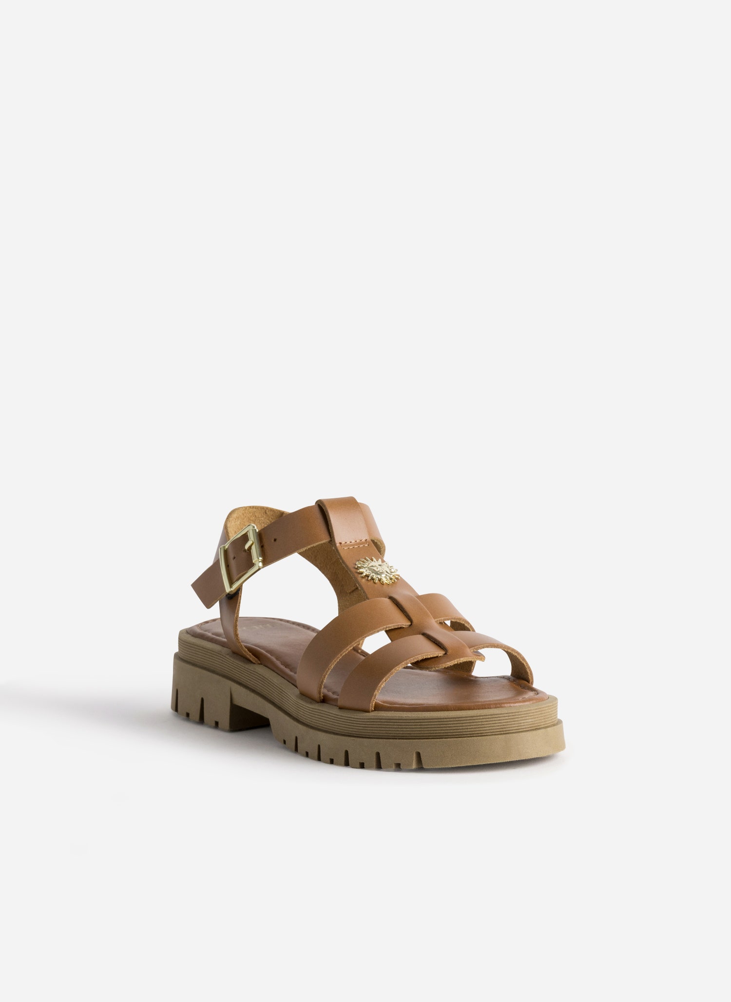 Sandales NANOU, femme marron Eram Sandales NANOU, femme marron Camel