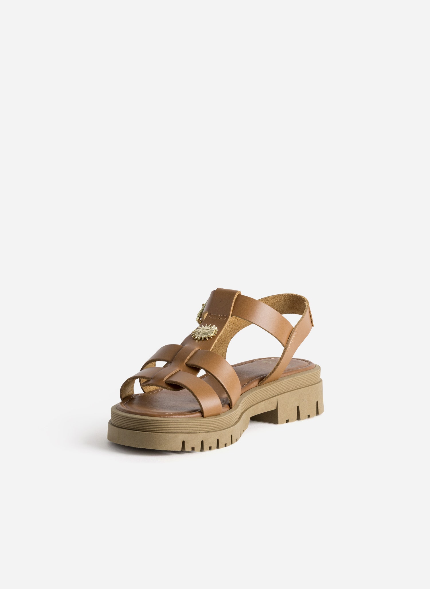 Sandales NANOU, femme marron Eram Sandales NANOU, femme marron Camel